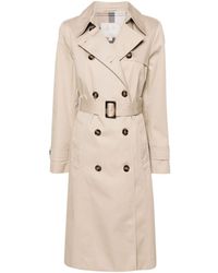 Barbour - Greta Double-breasted Trench Coat - Lyst