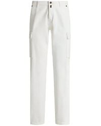 Kiton - Straight Cargo Broek - Lyst