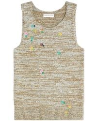 Dries Van Noten - Embroidered Wool Sweater - Lyst