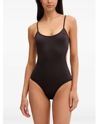 Lacoste - One-Piece Swimsuit - Lyst