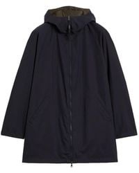 Aspesi - Chaqueta Reversible Con Capucha - Lyst