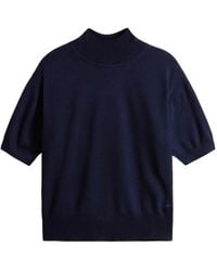 Woolrich - Fine-Knit Wool T-Shirt - Lyst