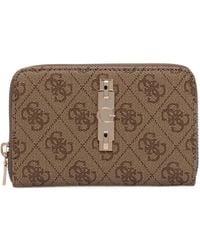 Guess - Yvonne Logo Wallet - Lyst