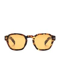 Prada - Tortoiseshell-Effect Sunglasses - Lyst