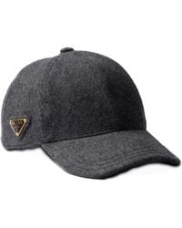 Prada - Loden Baseball Cap - Lyst