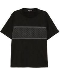 Michael Kors - Gestreiftes T-Shirt - Lyst
