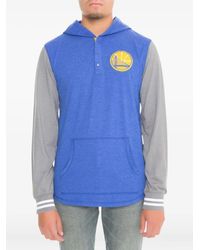Mitchell & Ness - Felpa Con Cappuccio Nba Golden State Warriors - Lyst