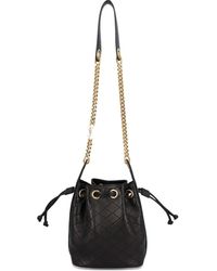 Saint Laurent - Cassandre Gewatteerde Bucket-Tas - Lyst