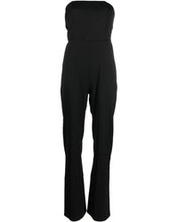 Semicouture - Fitted Strapless Jumpsuit - Lyst