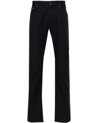 Jacob Cohen - Scarf-detail Straight Trousers - Lyst