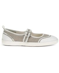 CAREL PARIS - Costa Buckled Ballet Flats - Lyst
