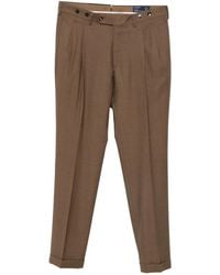 Berwich - Pantalon De Tailleur À Détails Plissés - Lyst