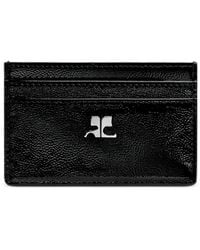Courreges - Logo-Plaque Naplack Card Holder - Lyst
