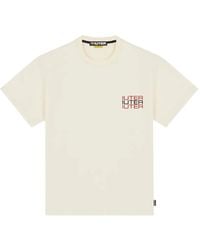 Iuter - Spine Skulls Cotton T-Shirt - Lyst