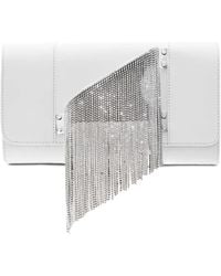 PERRIN Paris - L'Eiffel Cascade Swarovski Crystal-Embellished Clutch Bag - Lyst