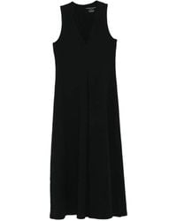Majestic Filatures - V-Neck Midi Dress - Lyst
