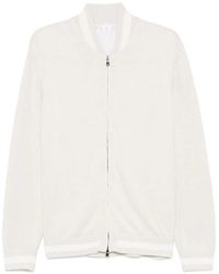 Eleventy - Cardigan Mit Baseball-Kragen - Lyst