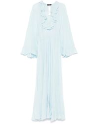 Twinset - Capri Ruffle-Detailed Maxi Dress - Lyst
