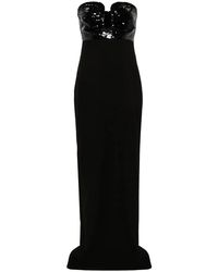 Roland Mouret - Kleid Mit Einsätzen - Lyst