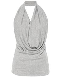 AYA MUSE - Draped Halterneck Top - Lyst