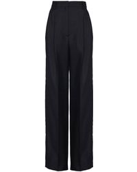 Prada - Wide-leg Tailored Trousers - Lyst