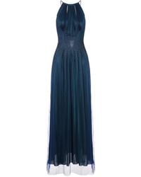 Giorgio Armani - Rhinestone-Embellished Maxi Dress - Lyst