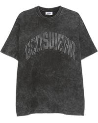 Gcds - Logo-Studded Washed T-Shirt - Lyst