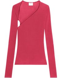Courreges - Slash Asymmetric Top - Lyst