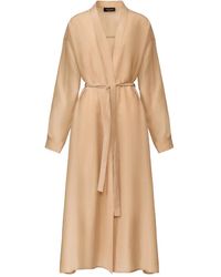 Fabiana Filippi - Belted Coat - Lyst