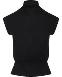Rick Owens - タートルネック ショートスリーブトップ - Lyst
