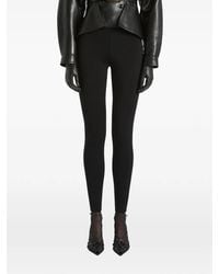 Balmain - High-Waisted Milano Jersey Trousers - Lyst