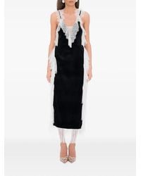 Ana Radu - Velvet Lace Dress - Lyst