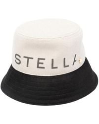 Stella McCartney - Logo-Print Bucket Hat - Lyst