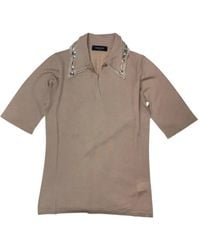 Fabiana Filippi - Collar-Embellished T-Shirt - Lyst
