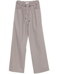 Manzoni 24 - Drawstring Wide-Leg Trousers - Lyst