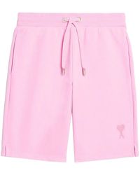 Ami Paris - Ami De Coeur Track Shorts - Lyst