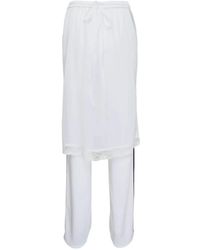 Pushbutton - Broek Met Kanten Afwerking - Lyst