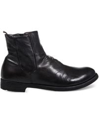Officine Creative - Leather Ankle Boots - Lyst