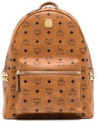 MCM - Small Stark Stud Embellished Backpack - Lyst