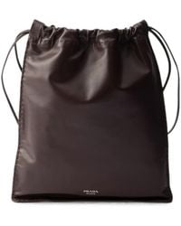 Prada - Wish Nappa Leather Pouch - Lyst
