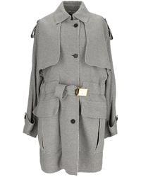 Tom Ford - Belted Button-Fastening Coat - Lyst