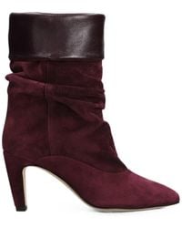 The Seller - Suede Ankle Boots - Lyst