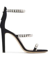 Giuseppe Zanotti - Harmony Cometa Sandalen Verfraaid Met Kristal - Lyst