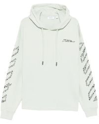 Off-White c/o Virgil Abloh - Type Machine Arrow Long-Sleeve Hoodie - Lyst