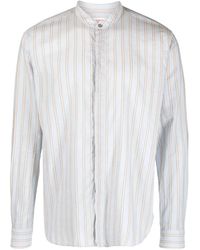 Orlebar Brown - Dekker Striped Long-Sleeve Shirt - Lyst