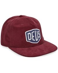 Deus Ex Machina - Corduroy Logo-Patch Cap - Lyst
