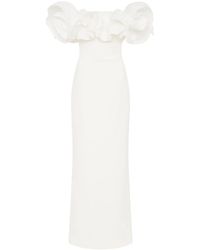 Rebecca Vallance - Tessa Ruffled Gown - Lyst