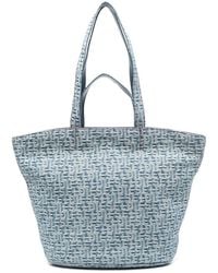 DIESEL - Logo-Jacquard Tote Bag - Lyst
