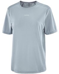Salomon - Shakeout Logo-Print T-Shirt - Lyst