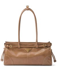 Prada - Medium Leather Handbag - Lyst